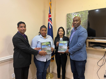 Health, Tourism Ministries Receive CARICOM Hospitality Health, Safety, Environmental Sanitation Stan