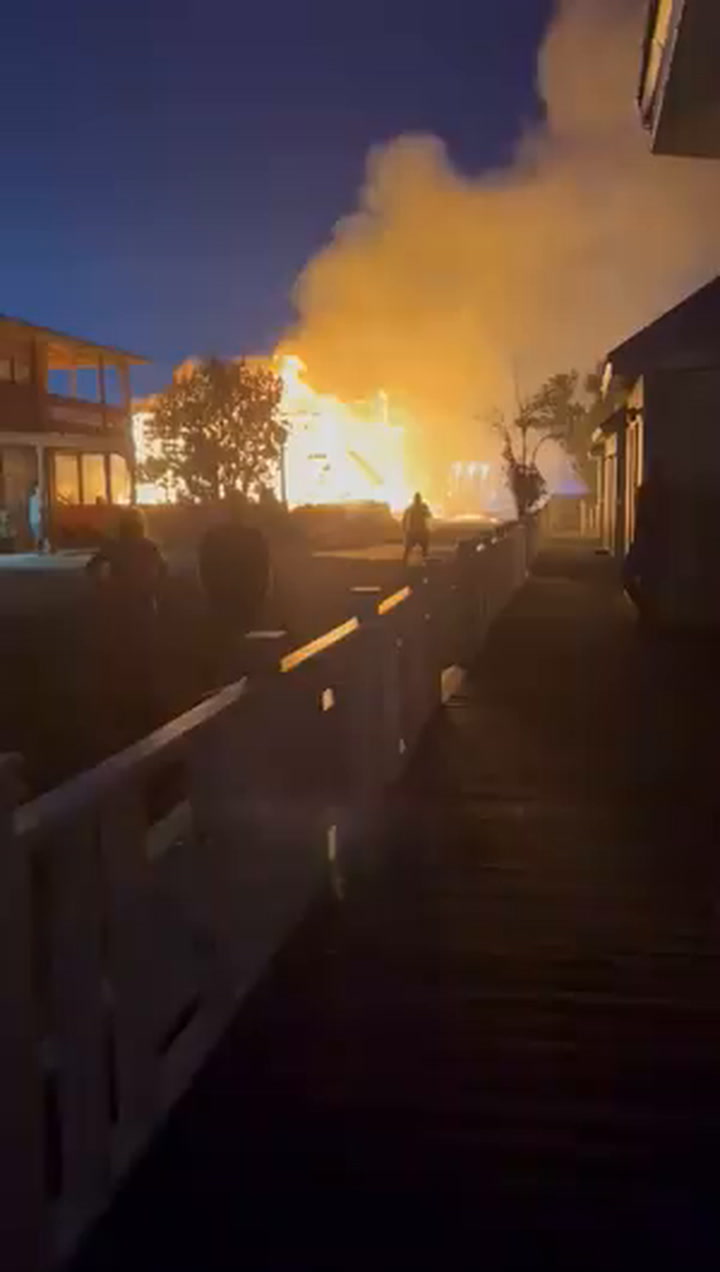 TCI: Fire guts historical building in Grand Turk