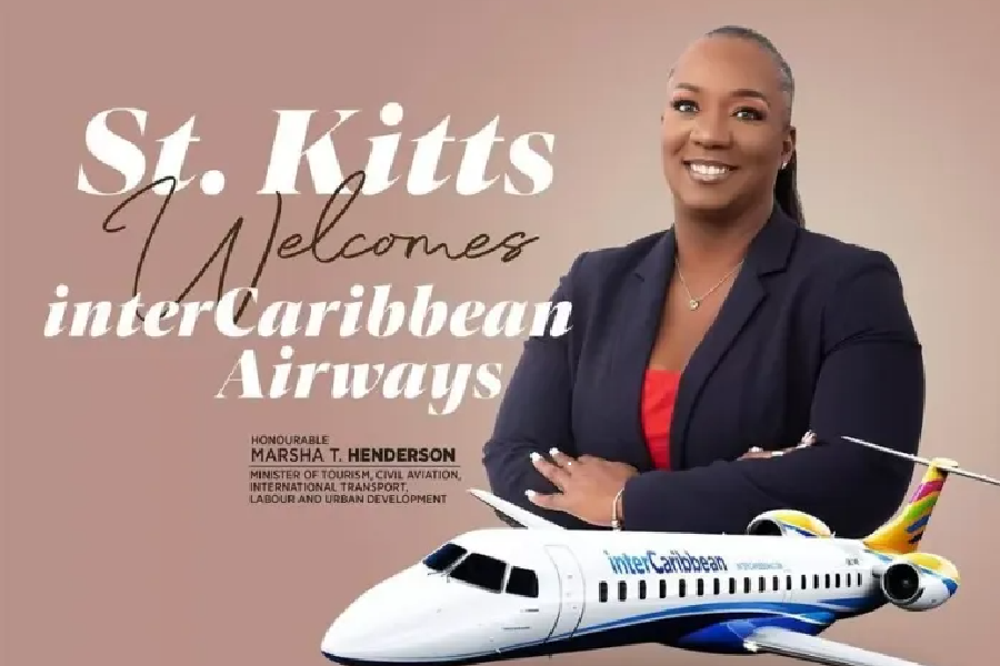 interCaribbean Airways to begin flights to St Kitts March 2023