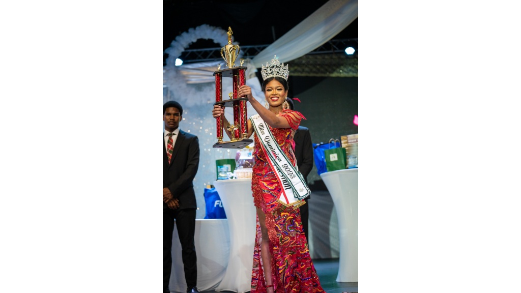 Adicia Burton wins Miss Dominica crown