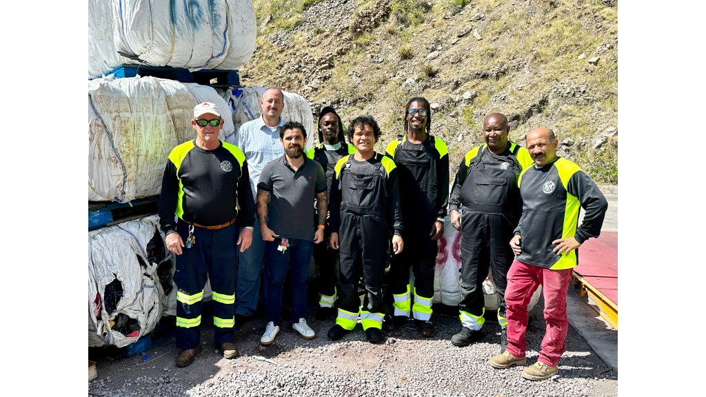 Saba sends record number of recyclable waste materials to USA