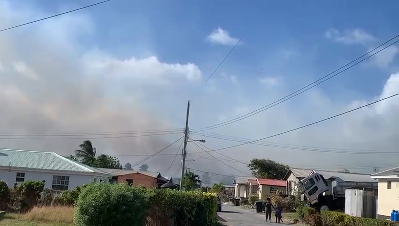 ‘They’re nuff!’ Barbados Fire Service battling several fires on island