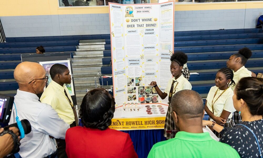 Clement Howell High Wins FortisTCI Science Fair Project Competition