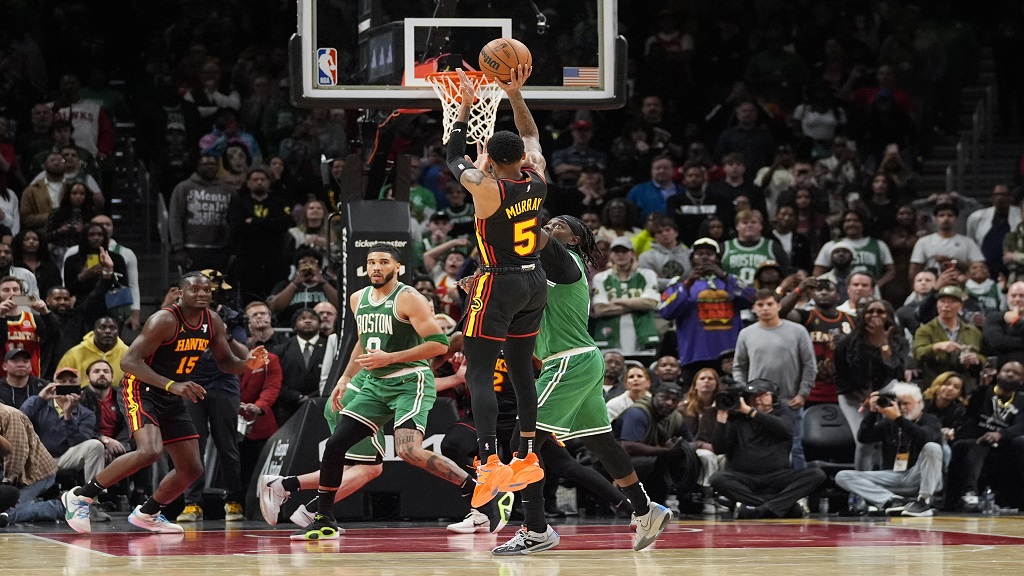 NBA: Murray scores career-high 44 points to lead Atlanta past Boston