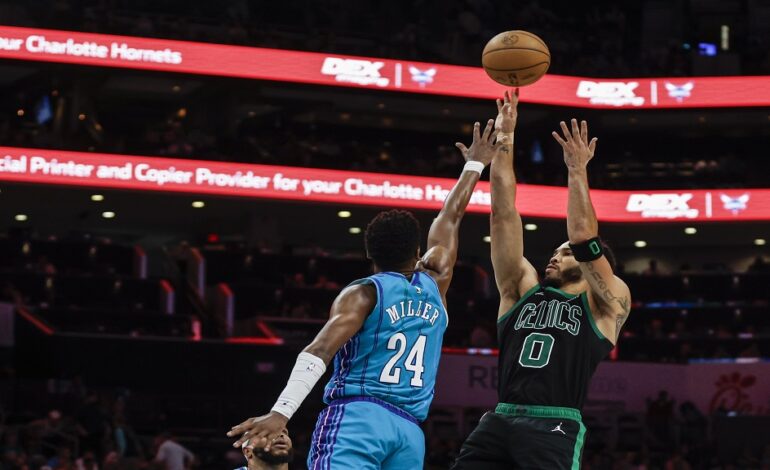 NBA: Celtics cruise past Hornets
