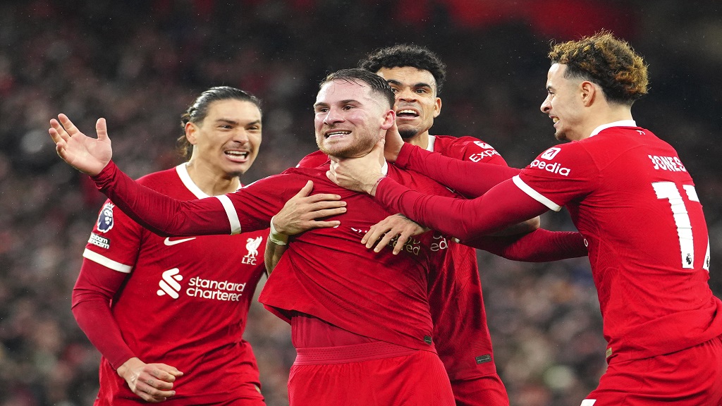 Mac Allister stunner helps Liverpool retake Premier League lead