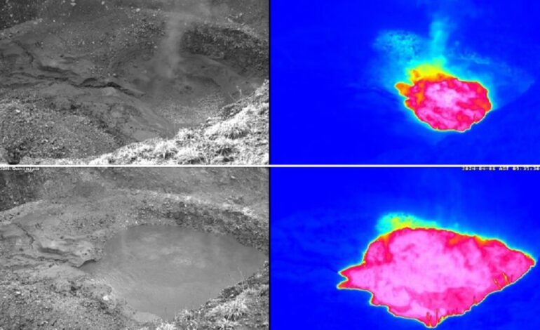 Dominica’s Boiling Lake shows increased activity