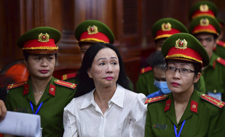 Vietnam sentences real estate tycoon Truong My Lan to death for fraud