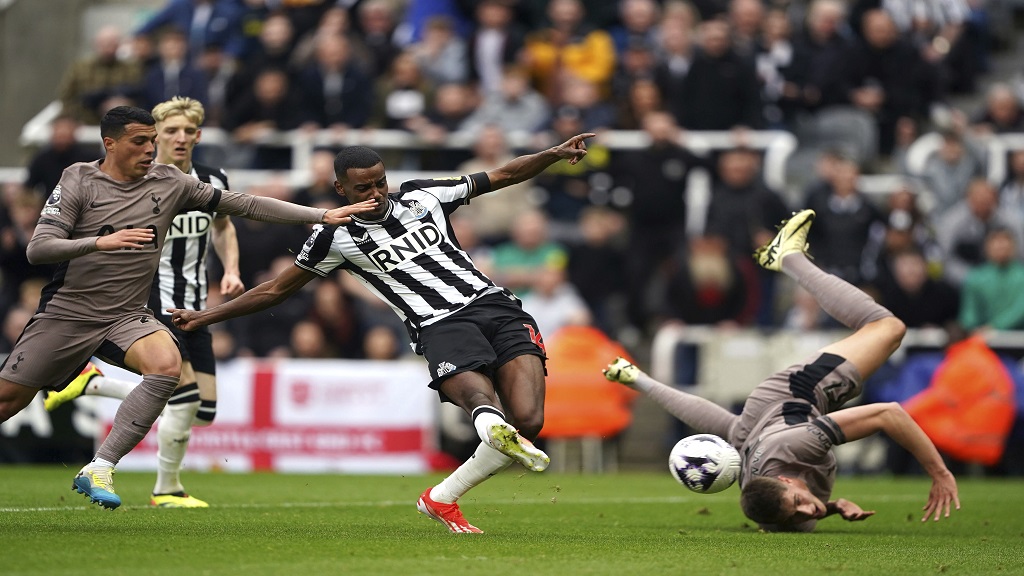 Newcastle rout Tottenham at home again as Isak scores twice in 4-0 win