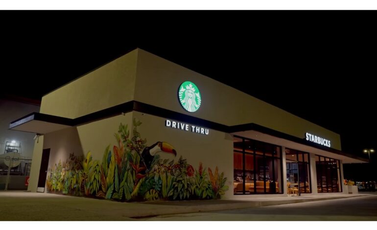 Starbucks opens second outlet in Guyana