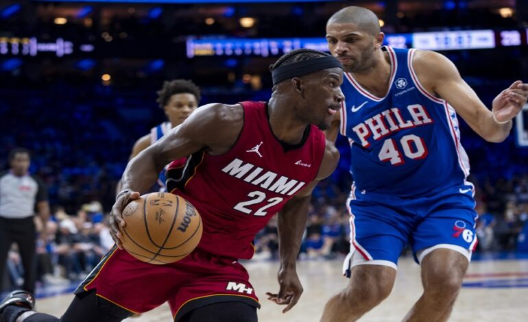 76ers beat Heat 105-104 in play-in to earn No. 7 seed