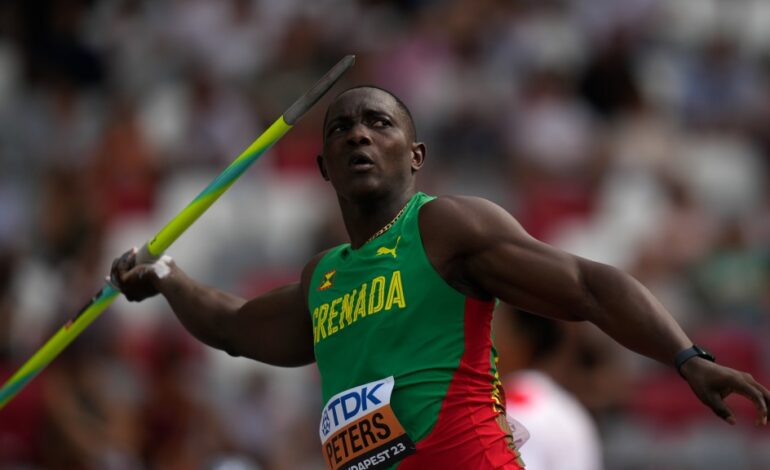 Grenada’s Anderson Peters finishes third at Doha Diamond League