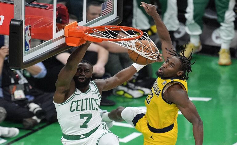 NBA: Celtics edge Pacers 133-128 in Game 1 of East finals