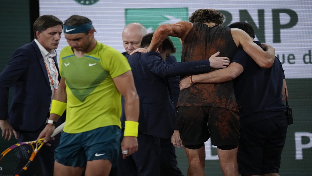 Nadal is in the French Open field and will face Zverev in 1st round