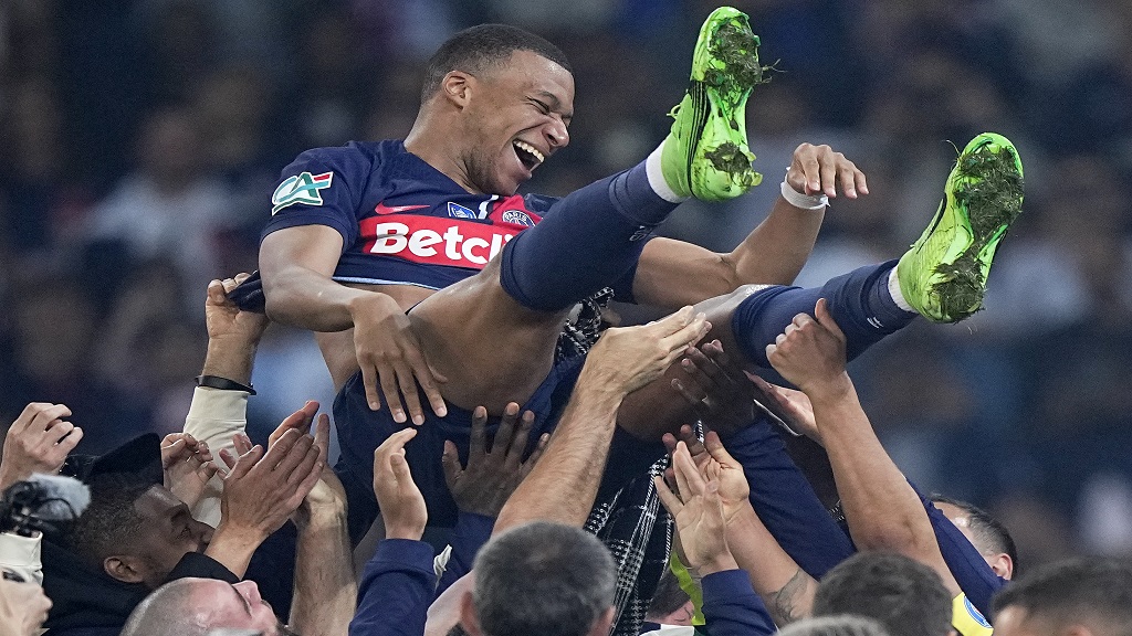 PSG win French Cup and the double in Kylian Mbappe’s last game