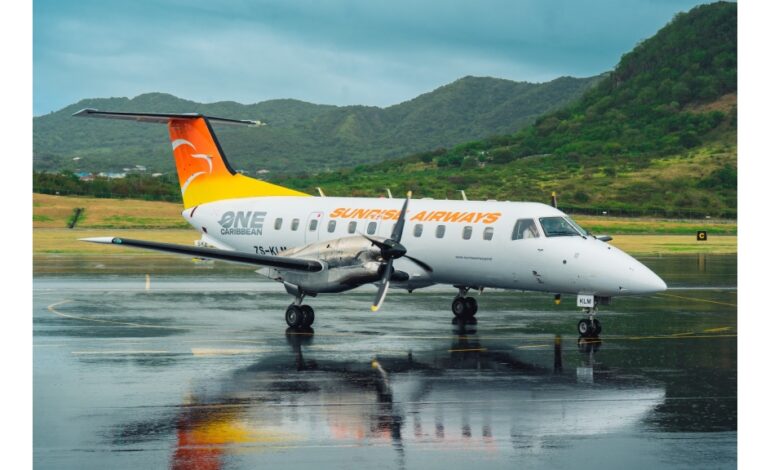 Antigua expects tourism boost with new Sunrise Airways flight