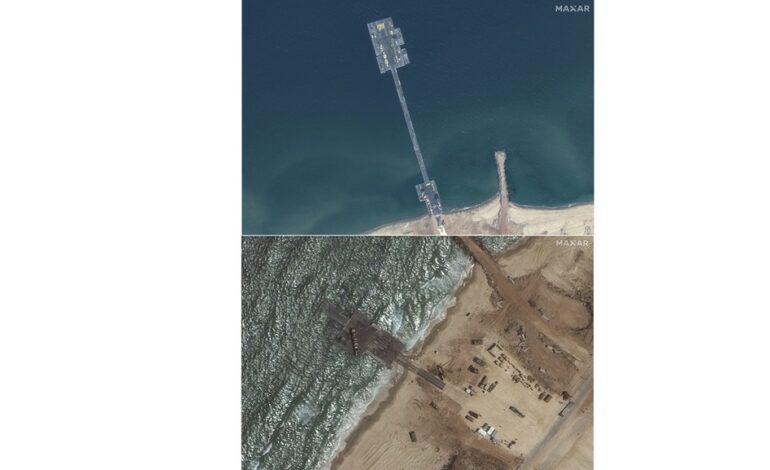 The US-built pier in Gaza broke apart. Here’s what’s next