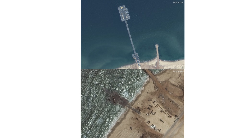 The US-built pier in Gaza broke apart. Here’s what’s next