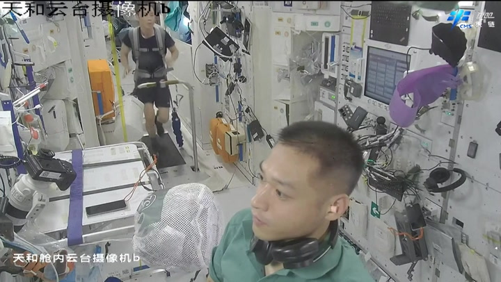 Watch: Chinese astronauts return from space station, ‘in good health’