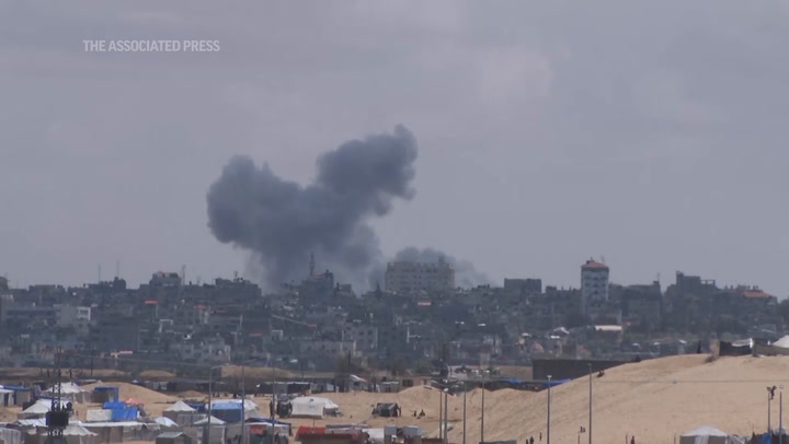 Palestinians evacuate parts of Rafah ahead of expected Israeli assault