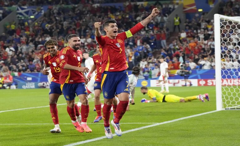 Spain beat Italy 1-0 and advance to knockout round at Euro 2024