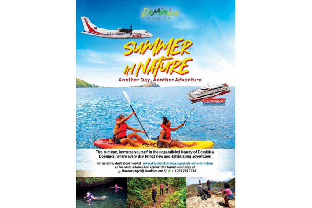 Dominica has a summer campaign targeting French West Indies residents