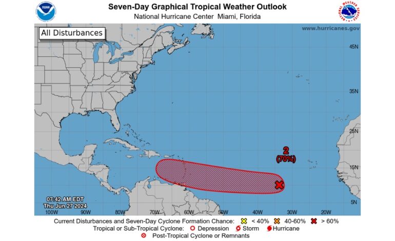 NHC expects latest tropical storm to develop by weekend