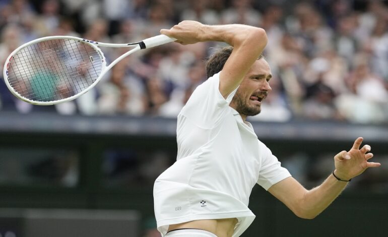 Medvedev beats Sinner at Wimbledon and faces Alcaraz next