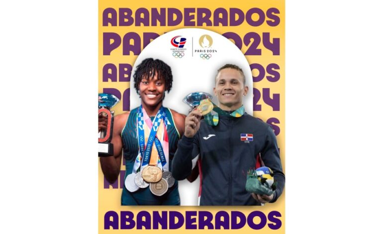 Dominican Rep selects Paulino & Nin as flag bearers for Paris 2024