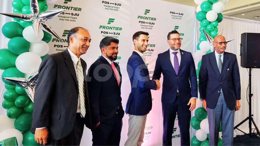 New ‘Frontier’: Inaugural flight launched between T&T, Puerto Rico