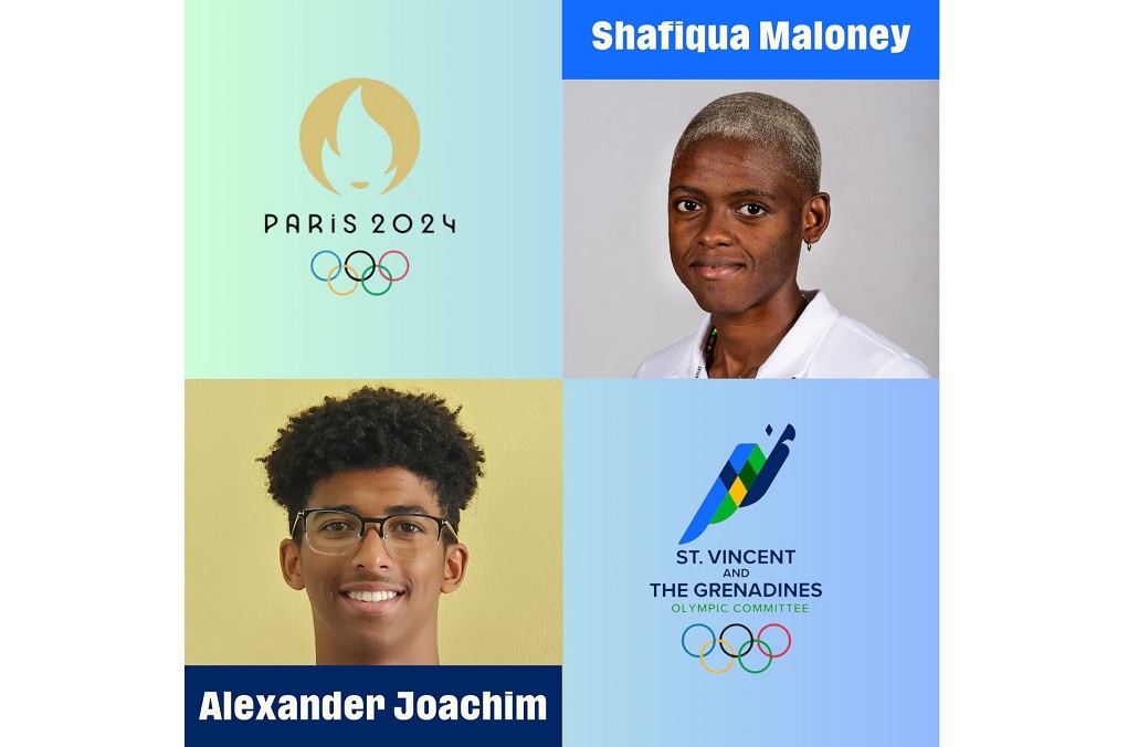 SVG flag bearers selected for Paris Olympic Games