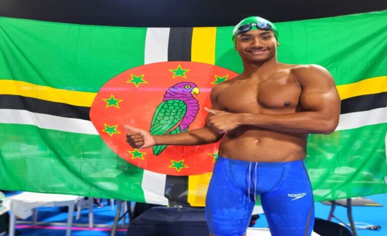 Dominica falls short in Olympic swimming qualification bid