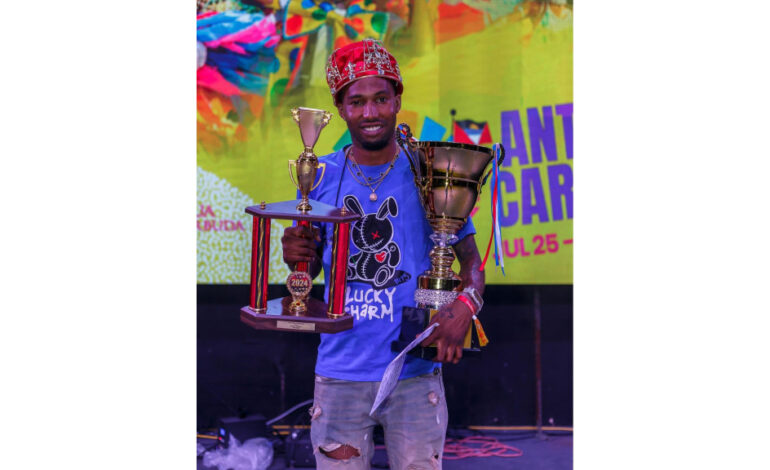 Young Vice wins Road March title in Antigua