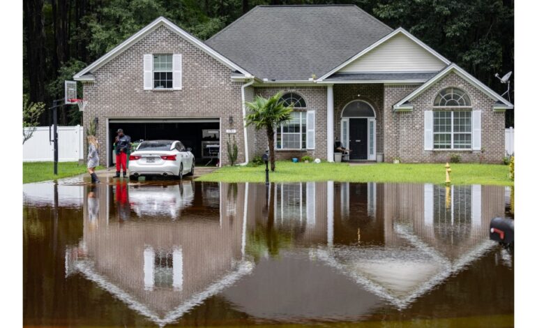 TS Debby makes 2nd landfall in South Carolina