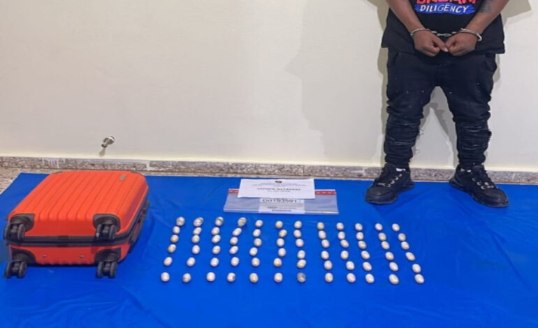 Nigerian man arrested at Punta Cana Airport after ingesting drugs