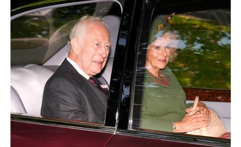 King Charles marks Queen Elizabeth’s death with church visit