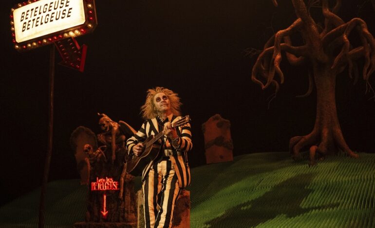 ‘Beetlejuice Beetlejuice’ is No 1 again