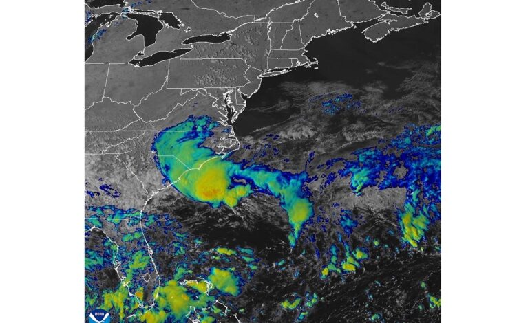 Potential tropical cyclone 8 expected to affect the Carolinas