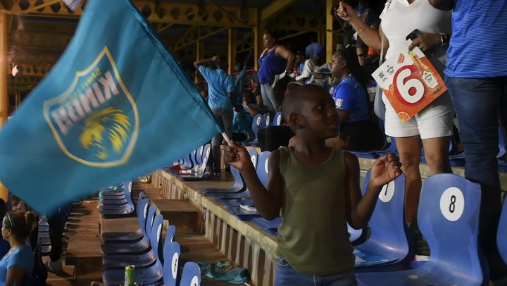 All Out On Loop – St Lucia Kings fans keeping the faith