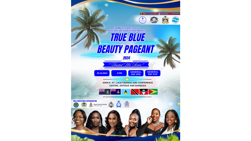 Caribbean police officers to participate in True Blue Beauty Pageant