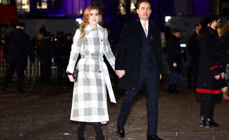 Britain’s Princess Beatrice is pregnant with her second child