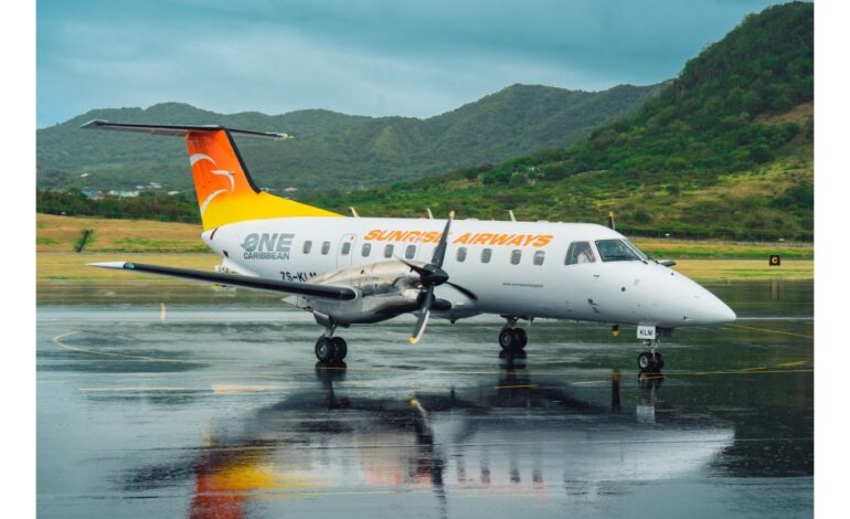 Sunrise Airways expands service to three new Caribbean destinations