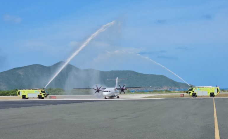 Caribbean Airlines launches inaugural flight from Trinidad to BVI