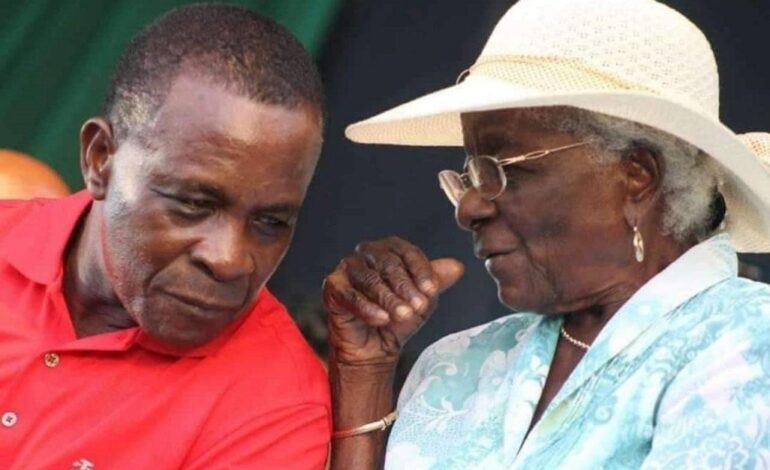 Mother of former Grenada PM celebrates her 102nd birthday