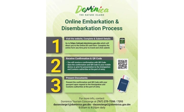 Dominica’s online immigration platform goes live