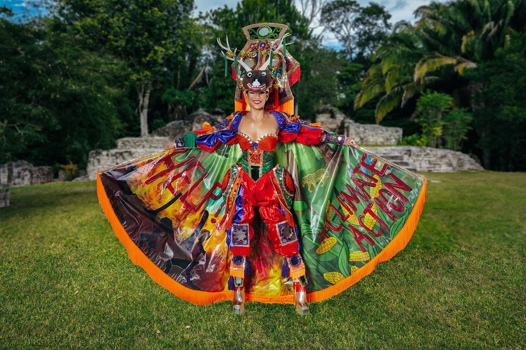 Miss Universe Belize reveals National Costume for 2024 competition