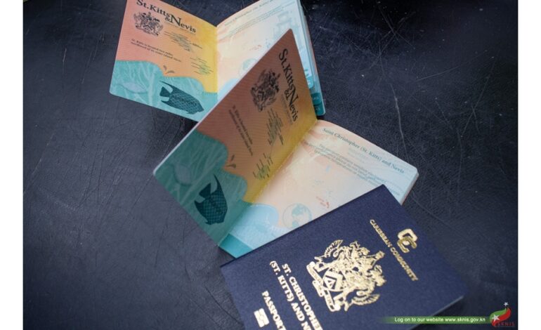 St Kitts & Nevis unveils new passports with enhanced security features