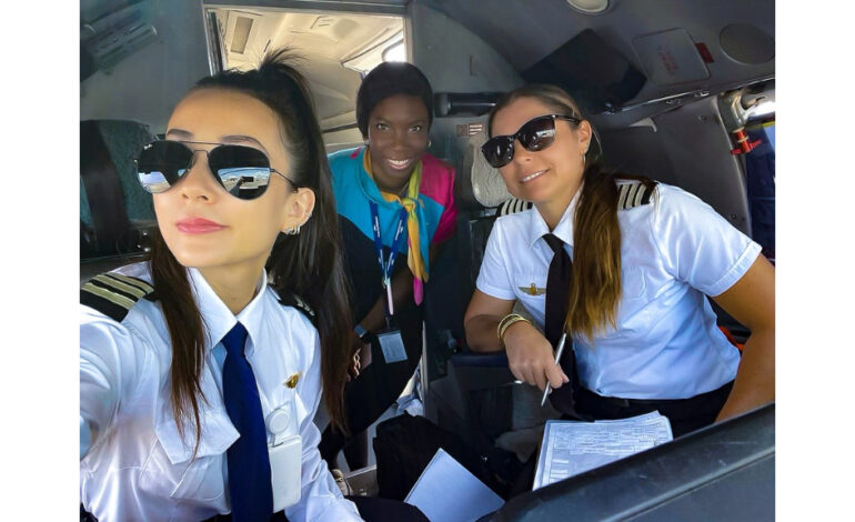 InterCaribbean achieves milestone with all-female crew