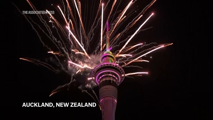 Auckland is the first major city to welcome 2025 with fireworks