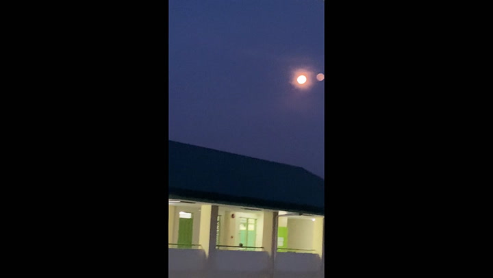 Watch: ‘Second moon’ spotted in Philippines